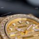 JH Factory Swiss Replica Rolex GMT-Master II Watch Diamond Dial Yellow Gold (3)_th.jpg